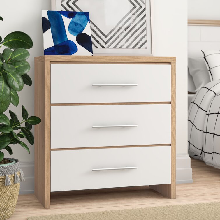 Wayfair three drawer deals dresser